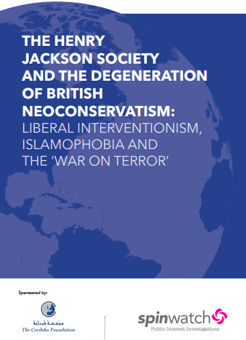 New report: HJS, neo-conservatism and Islamophobia
