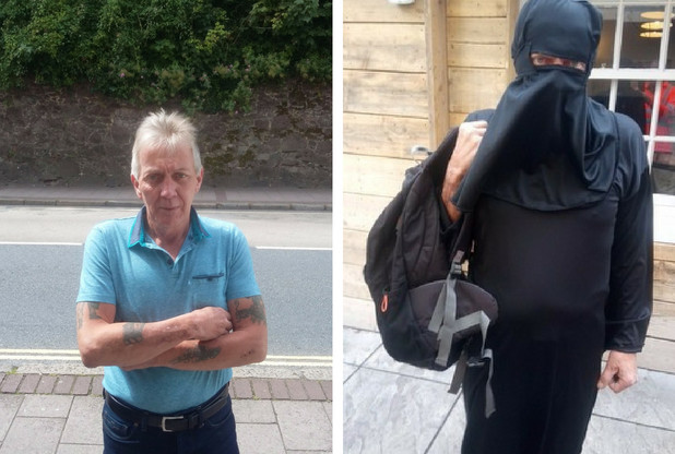 Meet the man on a mission to ban the burqa … by wearing it