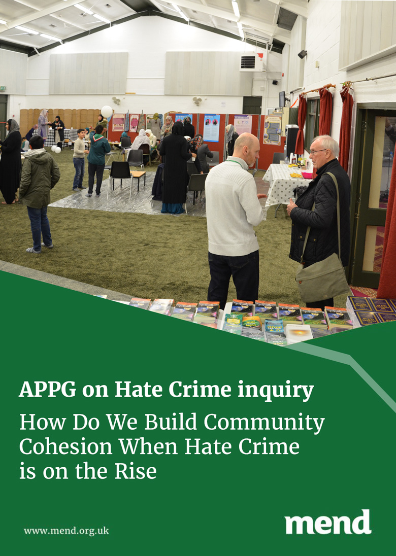 APPG on Hate Crime inquiry – How Do We Build Community Cohesion When Hate Crime is on the Rise