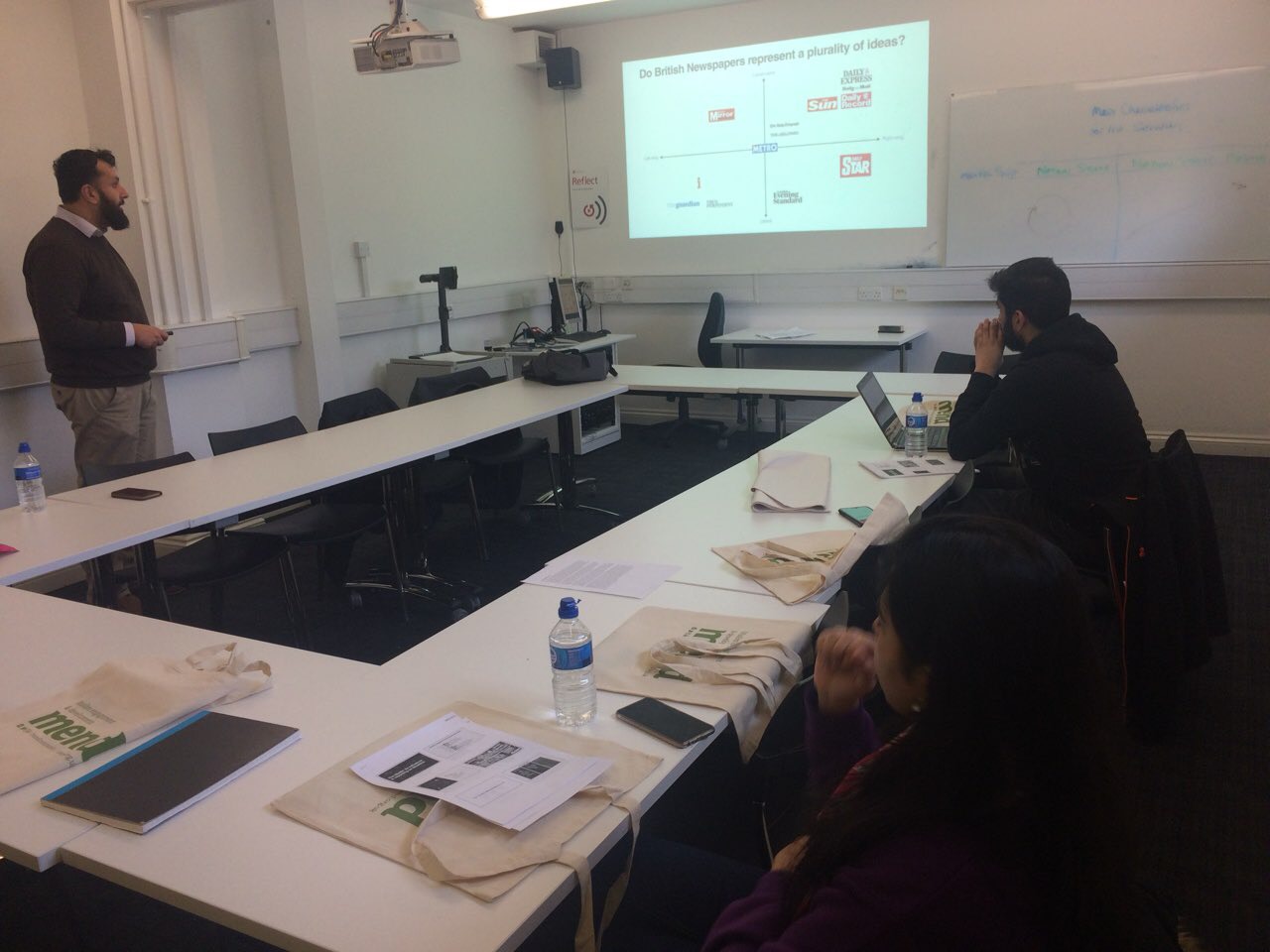 Media Masterclass at the University of Leicester