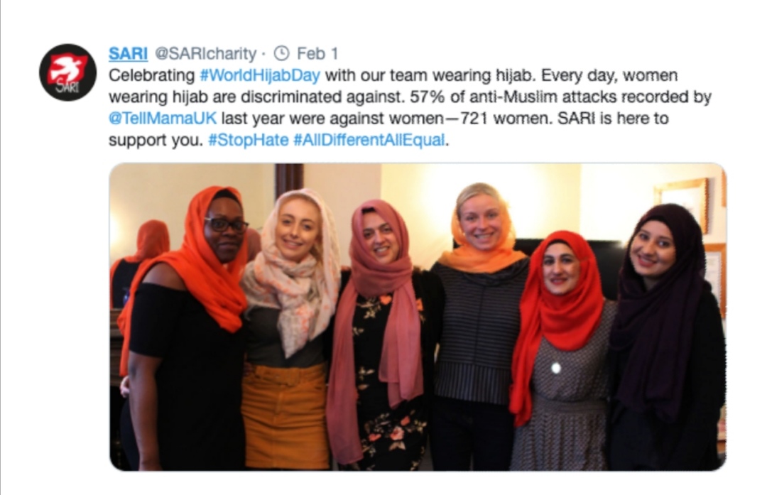 World Hijab Day, 1st February 2020