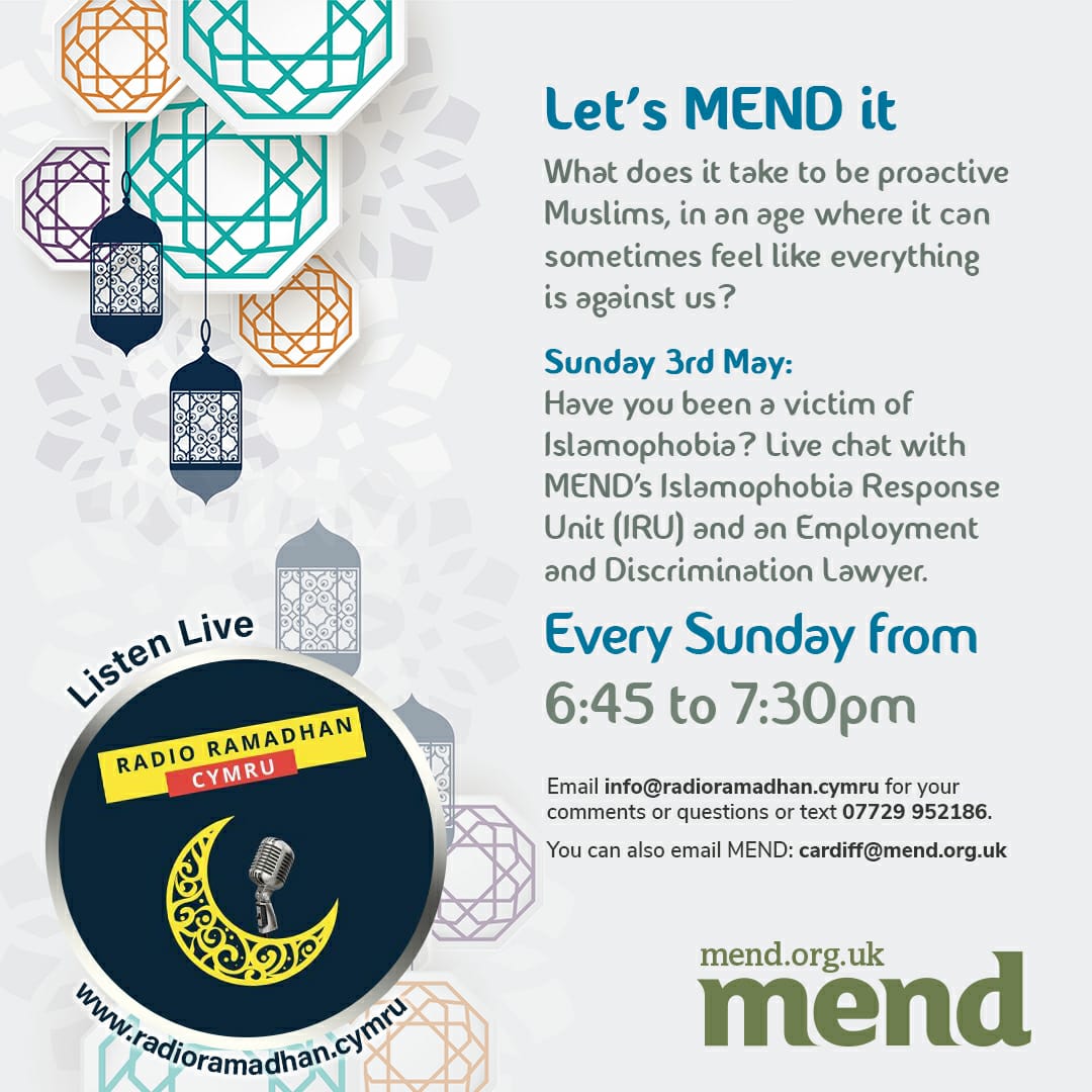 Let’s MEND it! On Radio Ramadan – Cymru