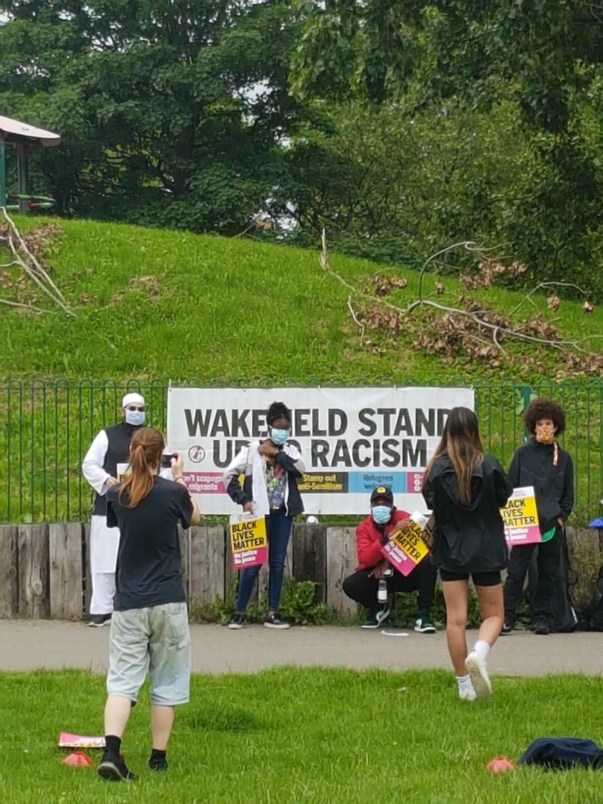 MEND Attends Stand Up to Racism’s Black Lives Matter Rally in Wakefield