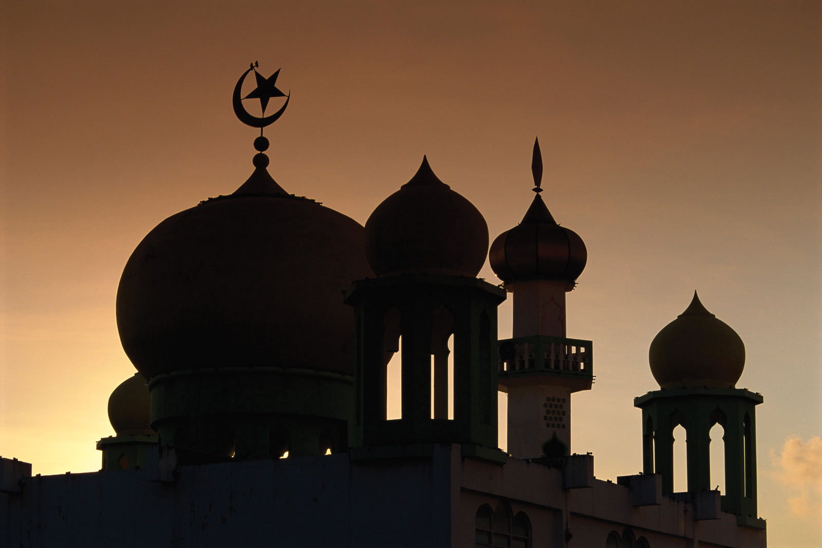 Mosque being built for