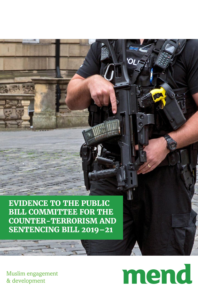 Evidence to the Public Bill Committee for the Counter-Terrorism and Sentencing Bill 2019–21