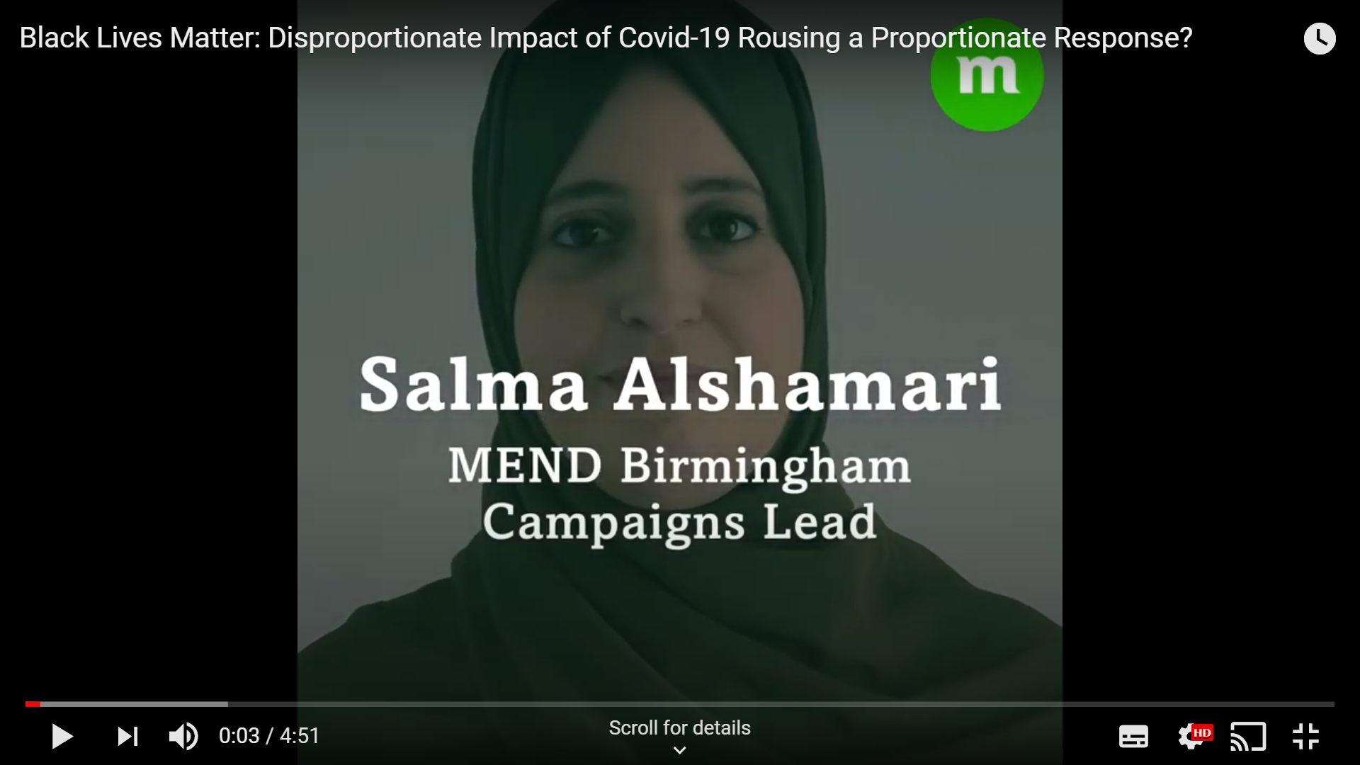 Black Lives Matter: Disproportionate Impact of Covid-19 Rousing a Proportionate Response?