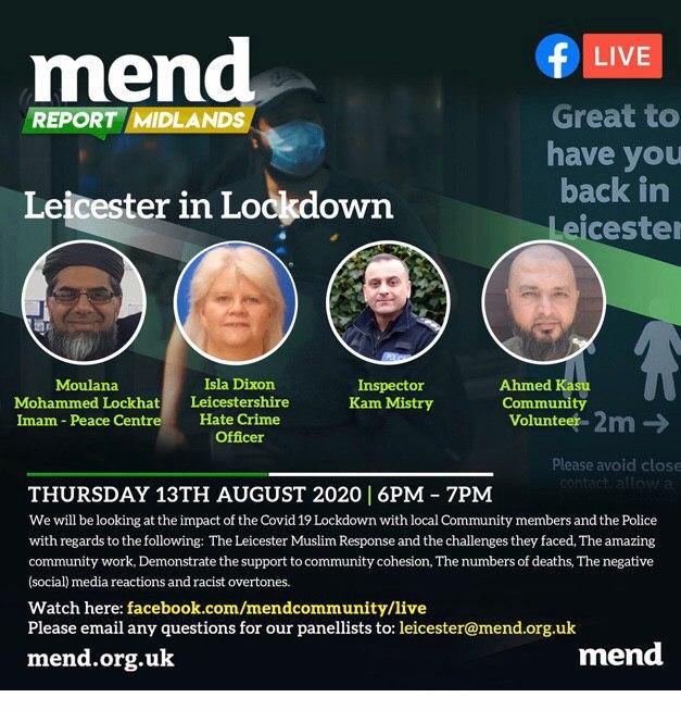 MEND Report Midlands – Leicester in Lockdown