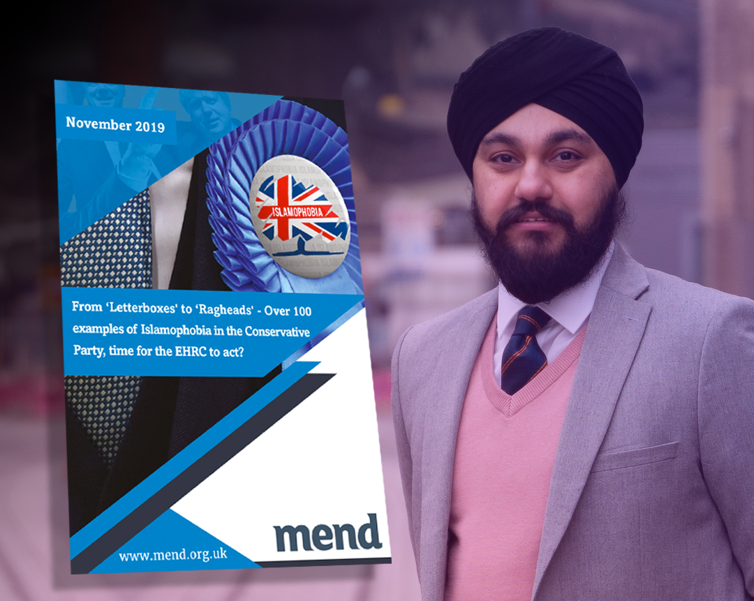 Why is Jay Singh-Sohal, the Conservative Party candidate for West Midlands Police and Crime Commissioner, attacking Muslim organisations like MEND?
